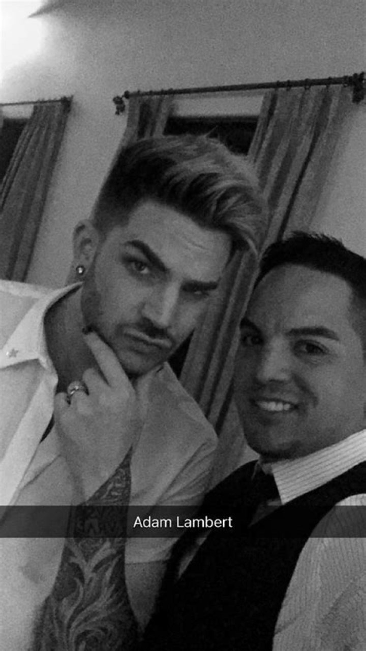 03/19/16 Adam Lambert at his brother's wedding Adam lambert