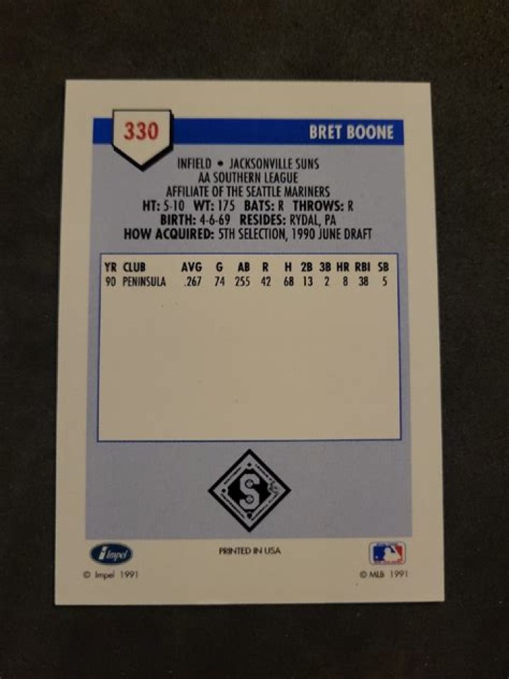 1991 Line Drive PreRookie AA 423 Darren Watkins COMC Card