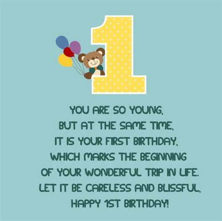 1st Birthday Wishes For Son vlr.eng.br