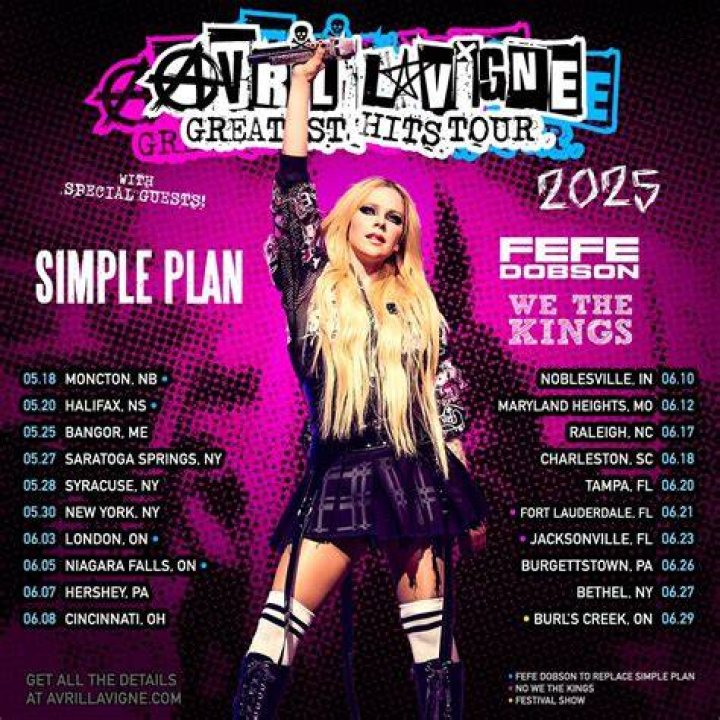 2024 Avril Lavigne Tour: Tickets, Dates, And Venues
