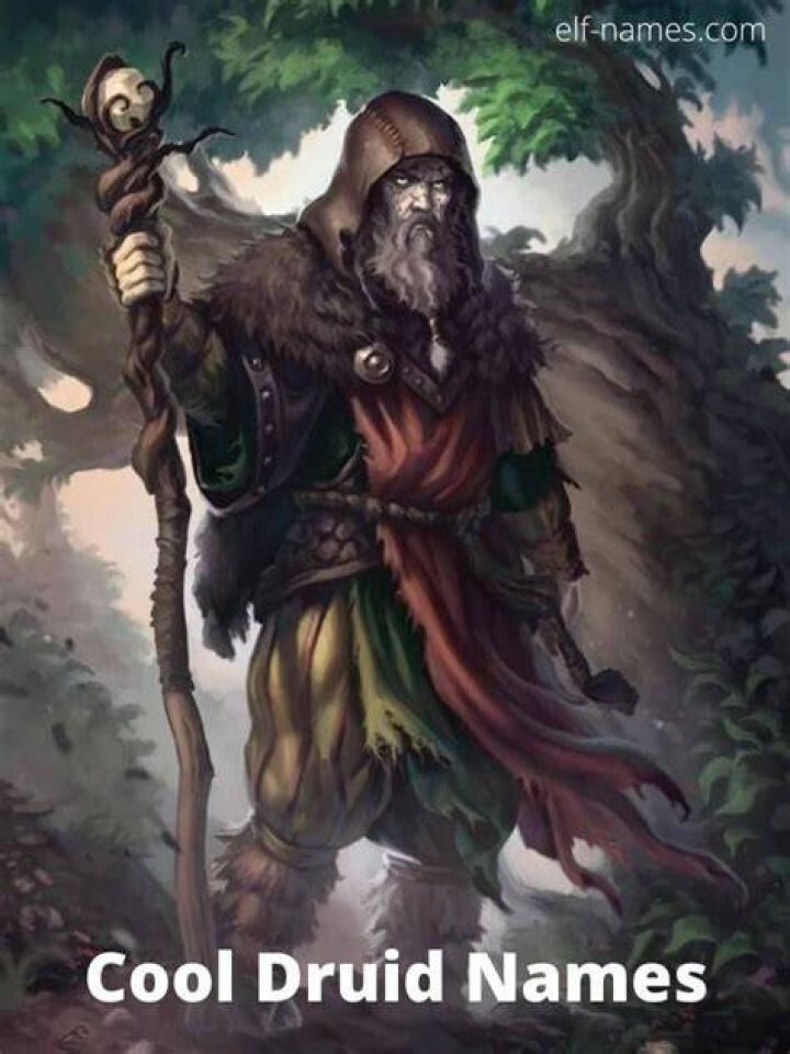 70+ Clever Druid Names For DND Players Thought Catalog