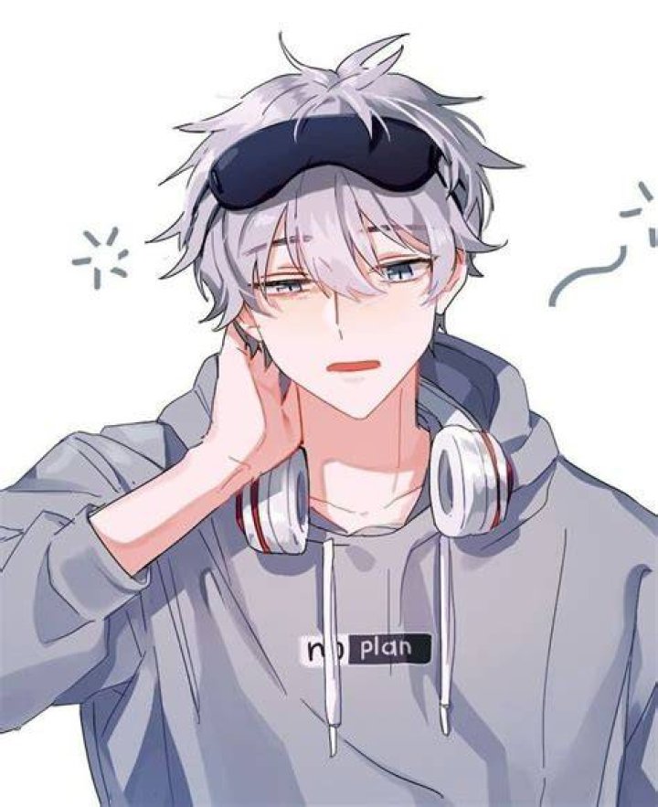Anime Guy With Grey Hair