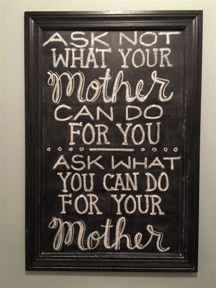 Ask not… Chalkboard art quotes, Chalkboard art, Blackboard art