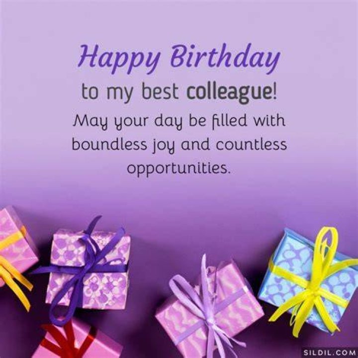 Birthday Wishes For Colleague Birthday Images, Pictures