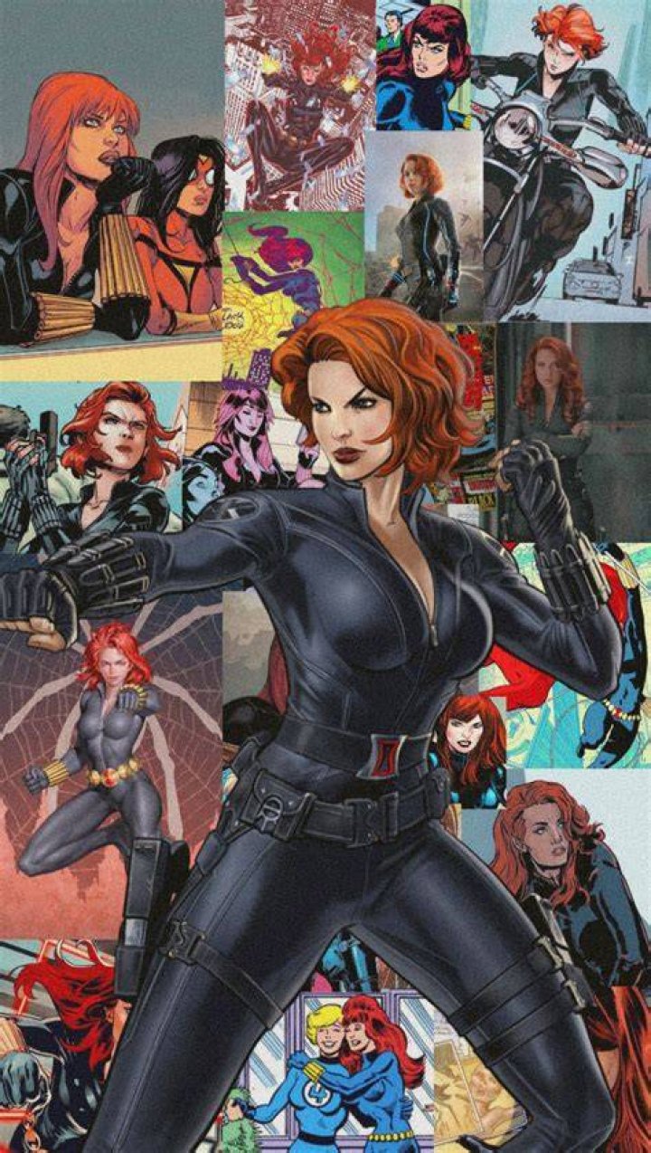 Black Widow Chicas de c&oacute;mics, Dibujos marvel y Personajes comic