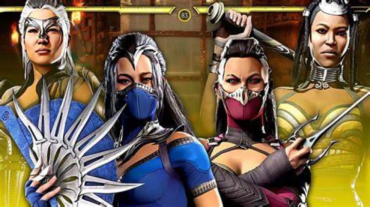 Blue Mortal Kombat Characters