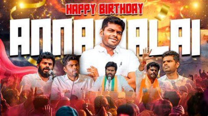 Celebrate The Birthday Of Annamalai, The Renowned Politician