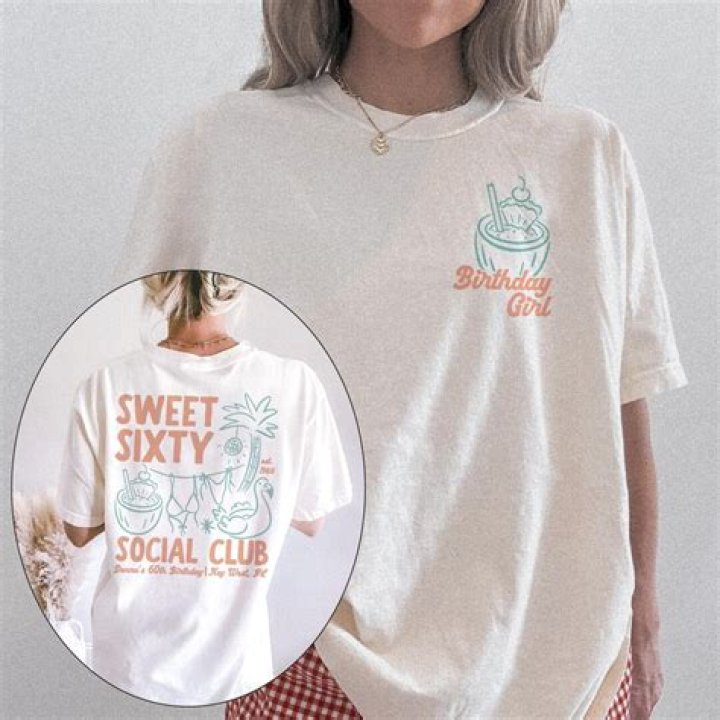 Celebrate Your Sixty With Style: Personalized Birthday Shirts
