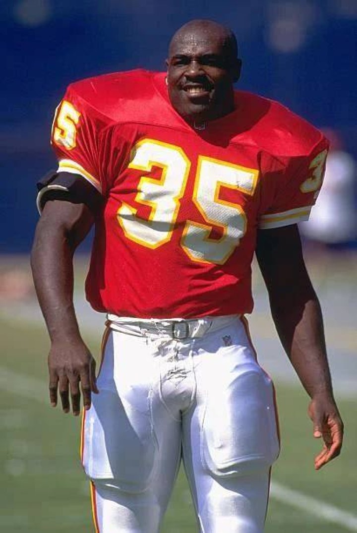 Christian Okoye was a monster. I'll never the hit Steve Atwater