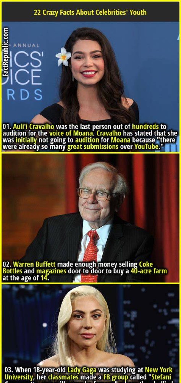 Crazy Celebrity Fun Facts You Never Knew 99.7 DJX