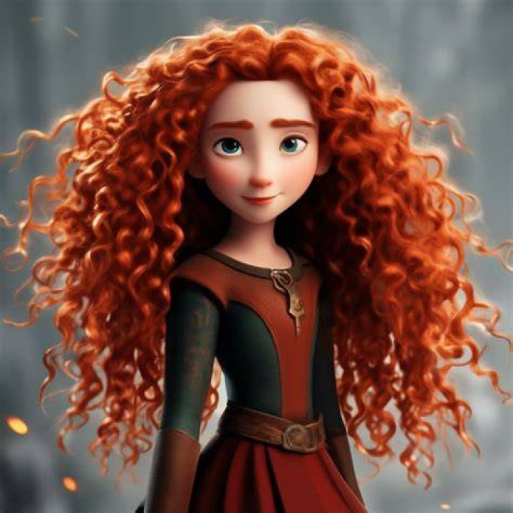 Curly Red Hair Cartoon Characters
