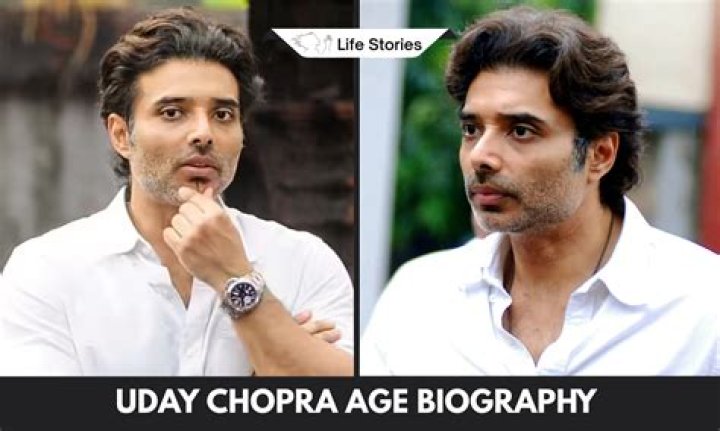 Discover The World Of Uday Chopra: His Life, Career, And Legacy