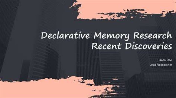 Discoveries In Memory Research: Unlocking Insights From Richell Baddeley