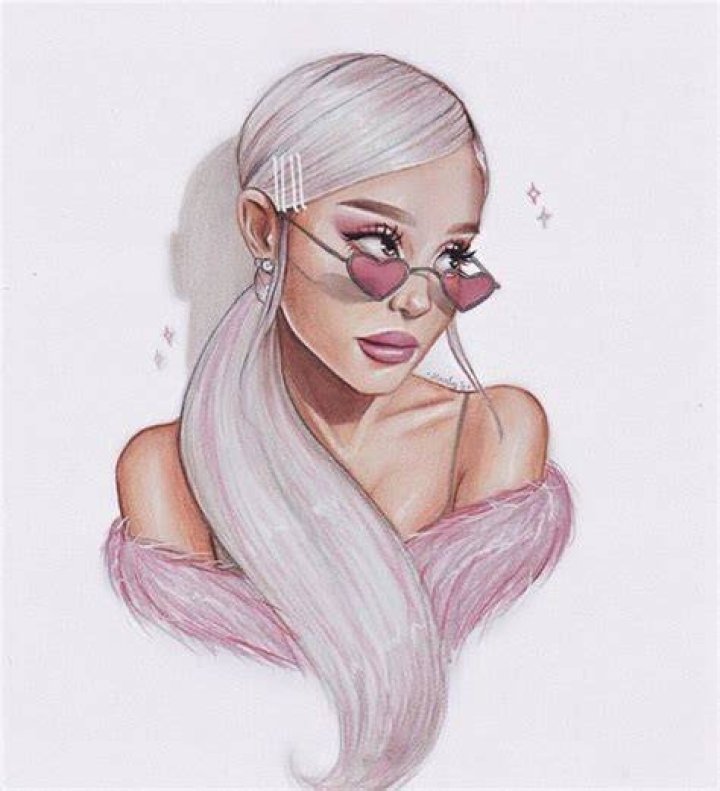 Drawing & Illustration Ariana Grande Digital