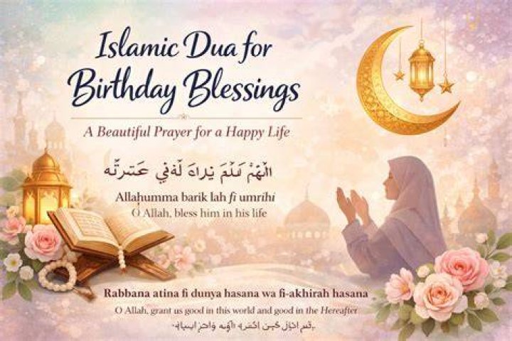 Dua For Birthday In Islam