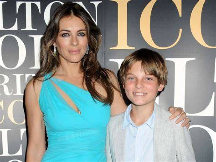 Elizabeth Hurley’s teenage son Damian models like mom in beauty