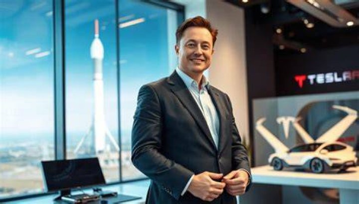 Elon Musk, The Innovator And CEO Of Tesla And SpaceX, Meets Kai Musk
