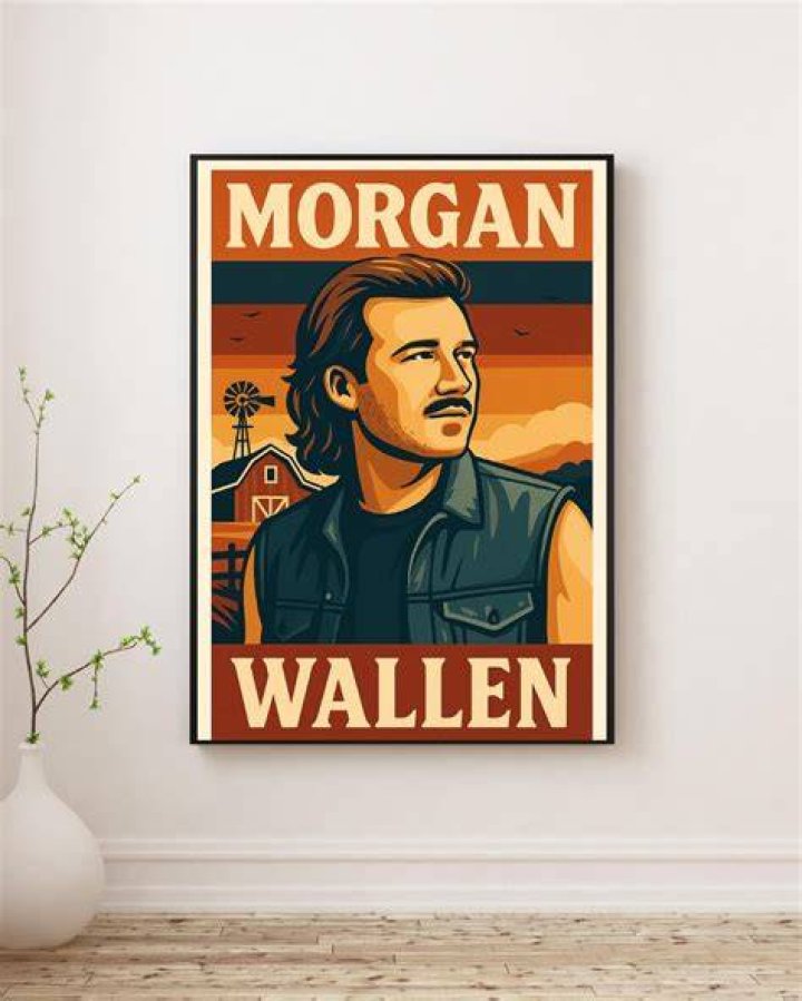 Exquisite Posters Of Morgan Wallen: Elevate Your Decor