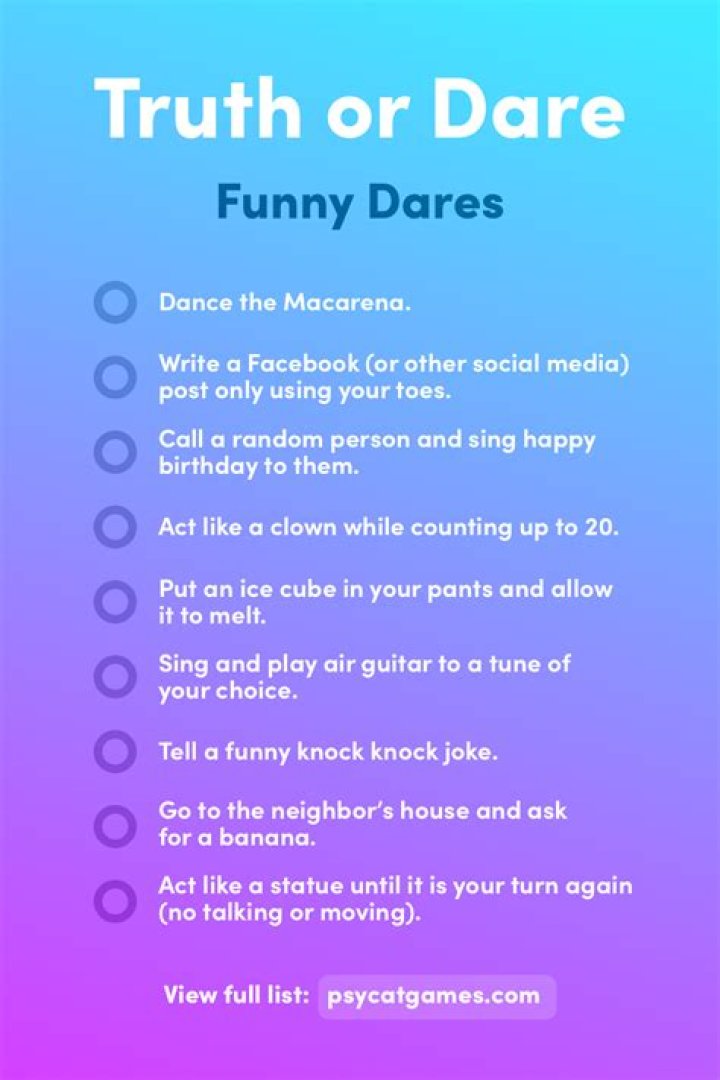 Funny Truth Or Dare, Truth And Dare, Best Friend Questions, Truth Or