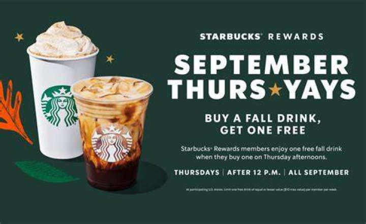 Get Your Starbucks BOGO Deal Today!