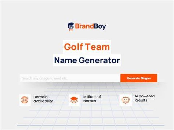 Golf Team Name Generator