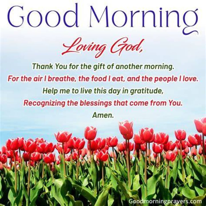 Good Morning Prayer Photo