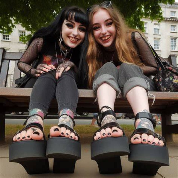 Goth Egg Feet