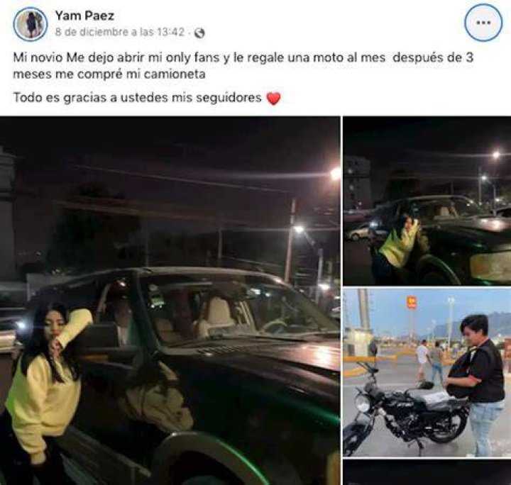 Gracias a OnlyFans le compró una mansión a sus padres
