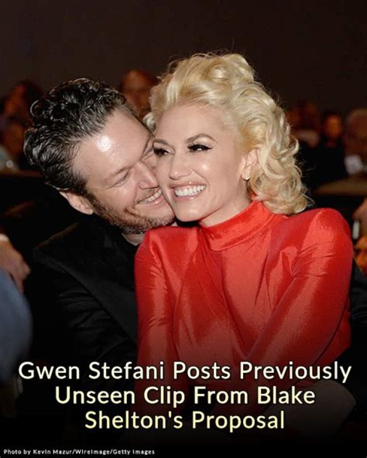 Gwen Stefani Posts NeverBeforeSeen Photo From Wedding to Blake Shelton