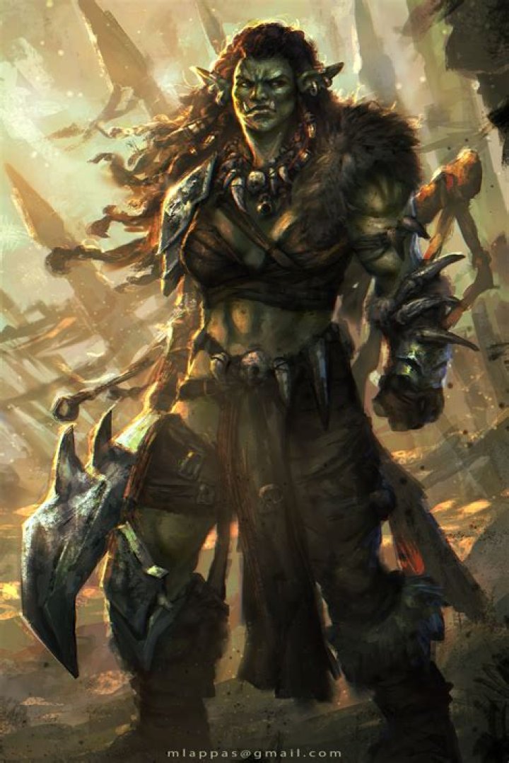 Halforcs Species in Ayn World Anvil
