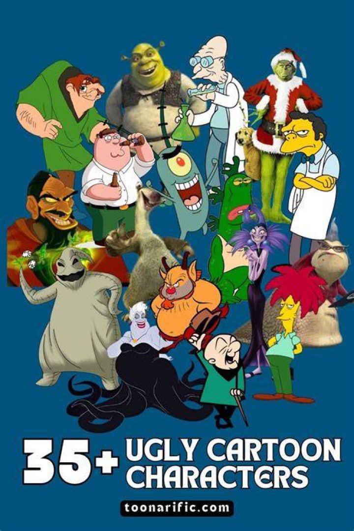 Hilarious And Unforgettable: The Ugliest Cartoon Characters
