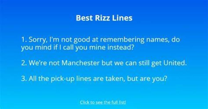 Horrible Rizz Lines