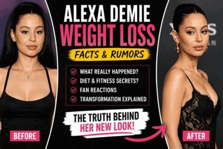 How Much Does Alexa Demie Weight