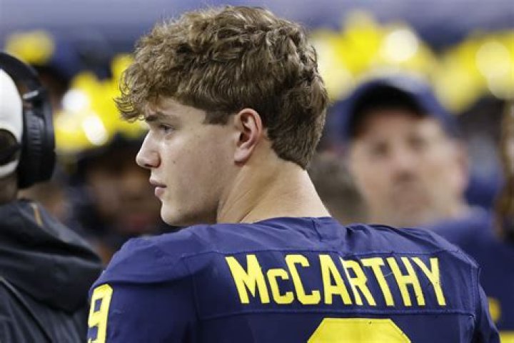 J.J. McCarthy Football University of Michigan Athletics