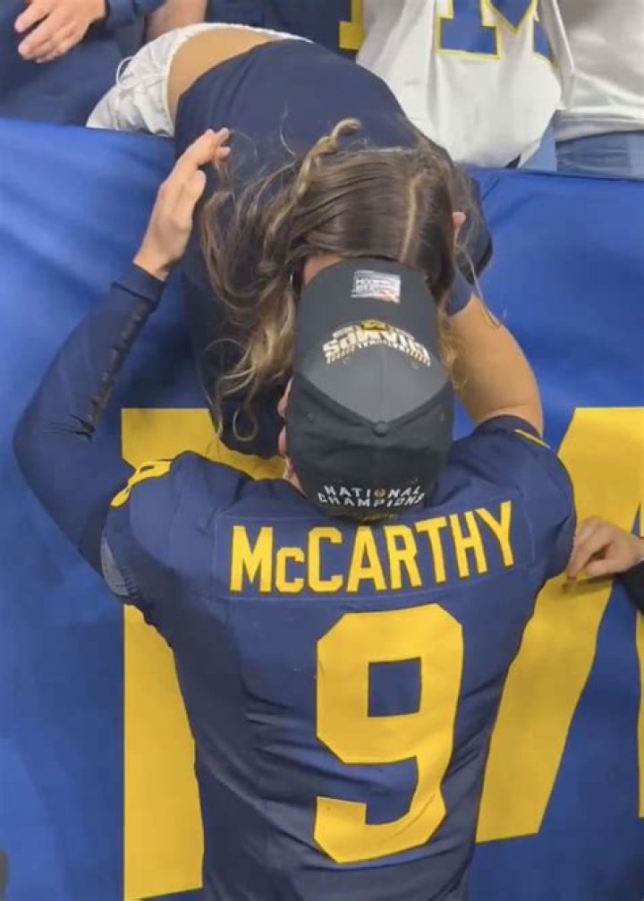 J.J. McCarthy girlfriend AishaJuwariah