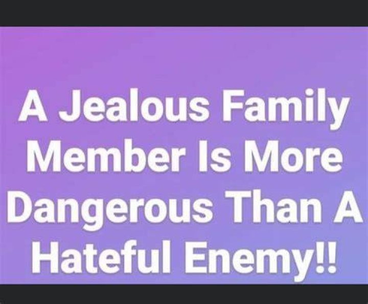 Jealous Family Member Quotes