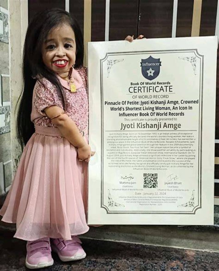 Jyoti Amge biography with personal life, married and affair