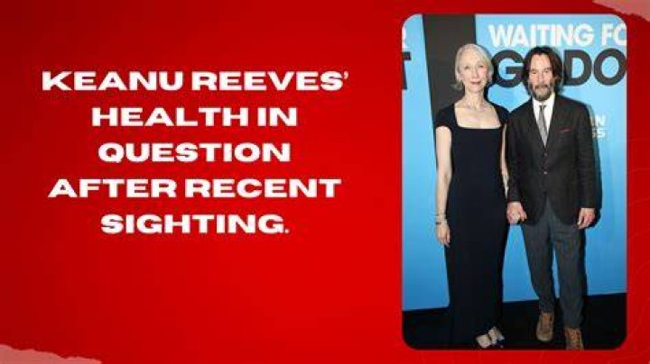 Keanu's Health Status: Is He Struggling With An Illness?