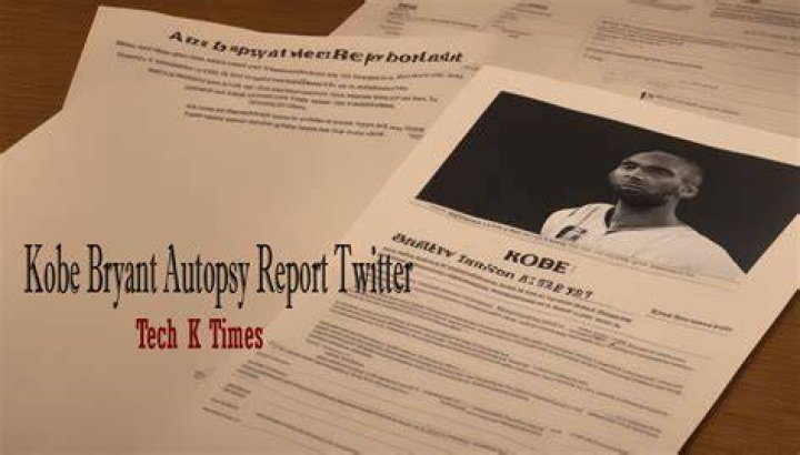 Kobe Autopsy Report Reveals Cause And Manner Of Death