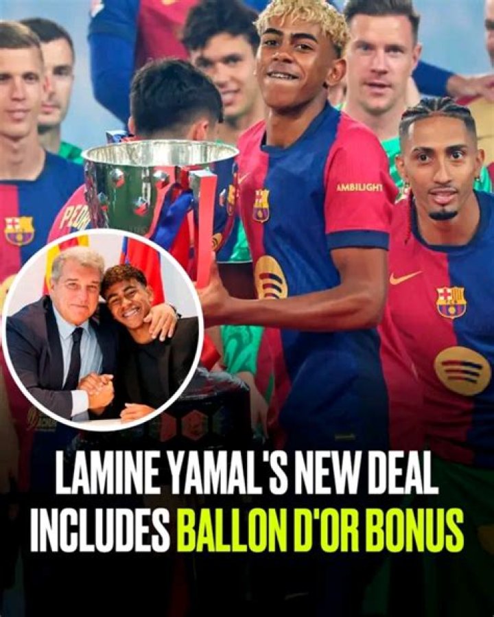 🔵🔴 Lamine Yamal new Bar&ccedil;a deal will also include &euro;1B release clause. 