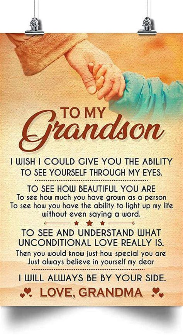 Love For A Grandson