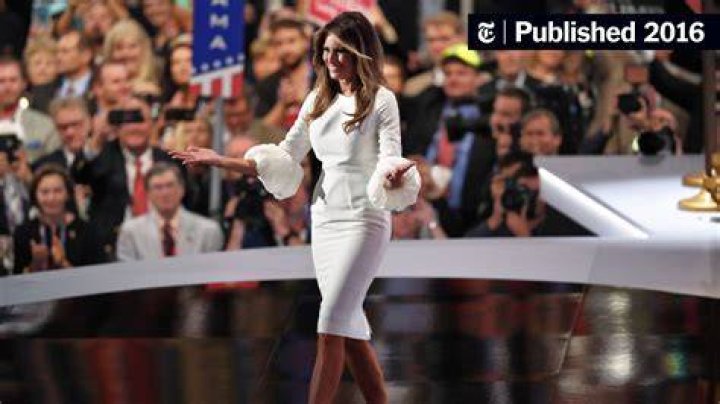 Melania Trump’s Speech May Not Have Been Original, but Her Dress Was