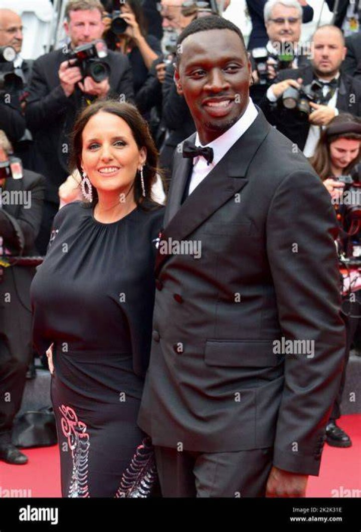 Omar Sy with wife Hélène 'Top Gun Maverick' Cannes Film Festival