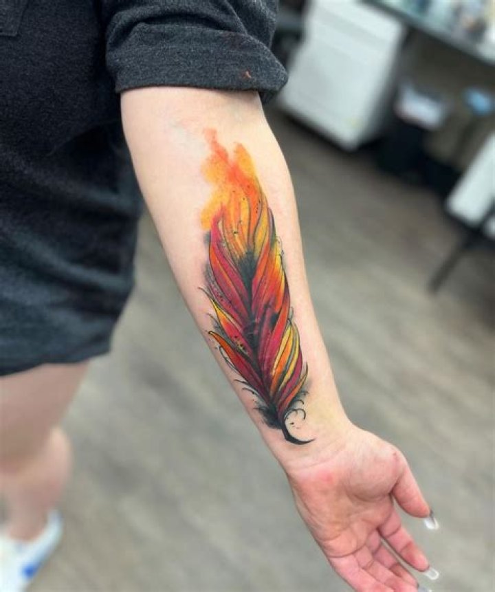 Phoenix Feather Tattoo Meaning