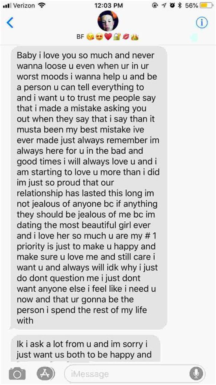 Pin by Maliatipp on cupple goals Message for boyfriend, Cute messages
