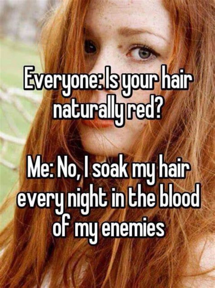 Pin by VioletDreamer on Funniness XD Ginger jokes, Redhead quotes