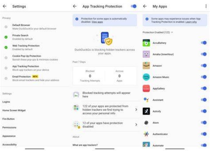 Protect Your Privacy With DuckDuckGo App Tracking Protection