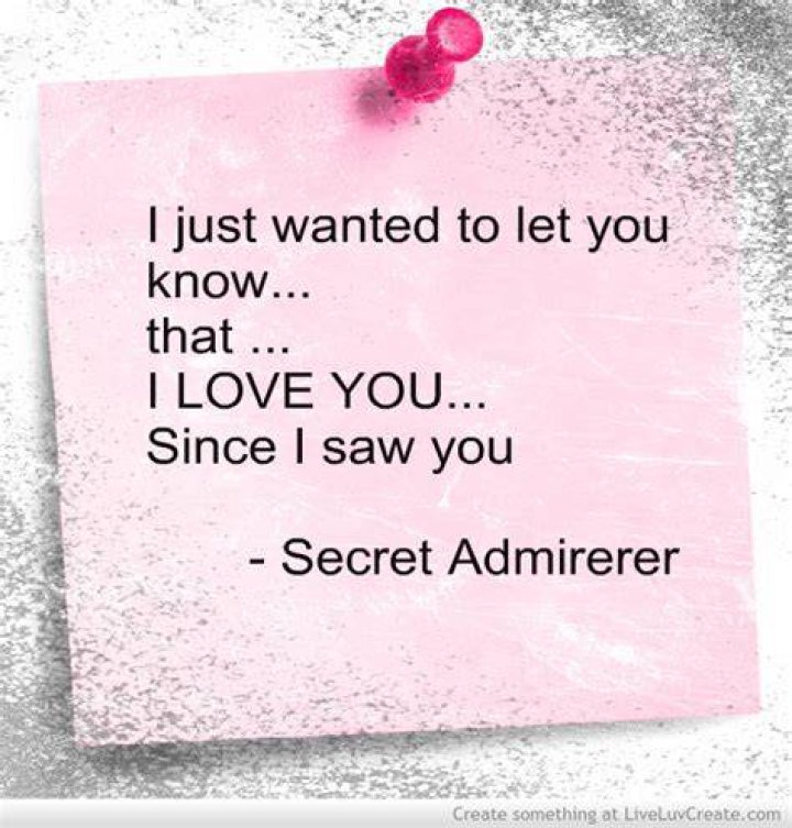 Quotes For A Secret Admirer