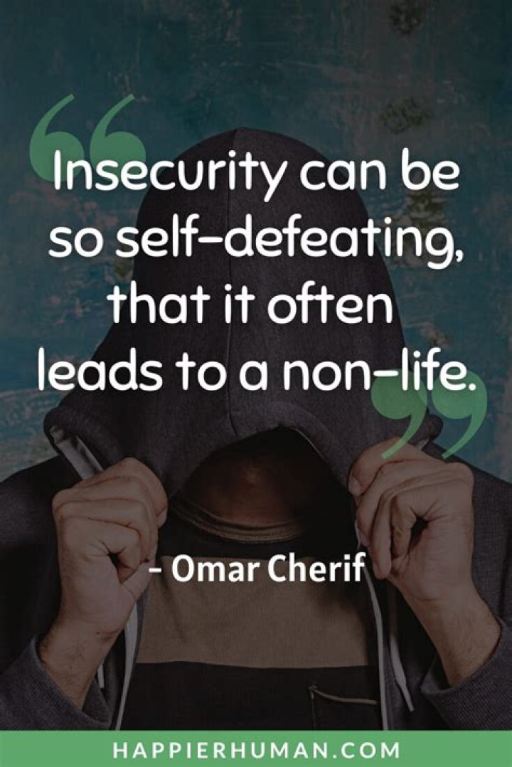 Quotes For Insecurity