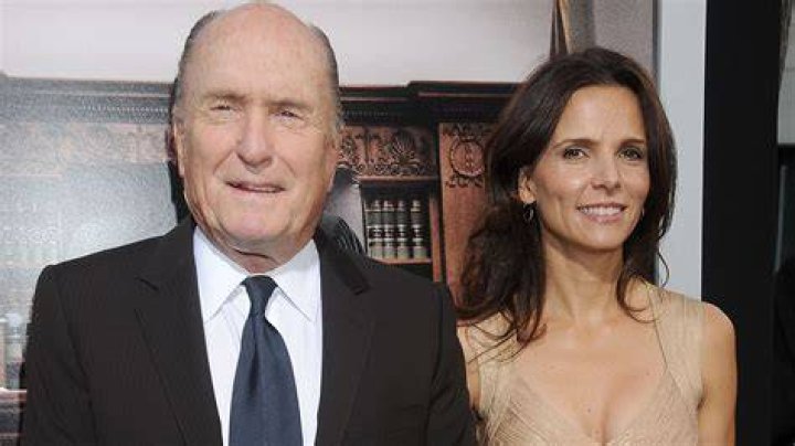 ROBERT DUVALL AND wife Barbara Benjamin at the party for 45t 1973 Old